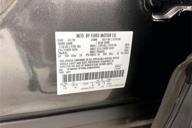 2020 Ford Explorer Limited