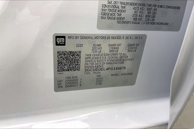 2023 Chevrolet Silverado 1500 High Country