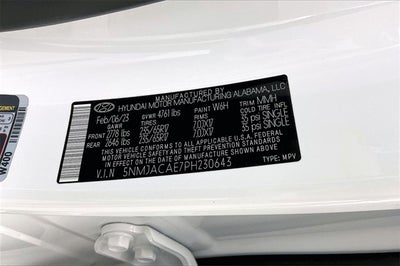 2023 Hyundai Tucson SE