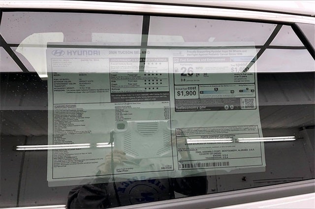 2026 Hyundai Tucson SEL AWD
