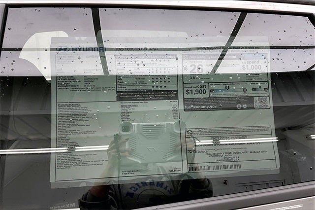 2026 Hyundai Tucson SEL AWD