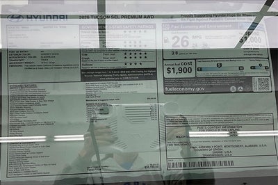 2026 Hyundai Tucson SEL Premium AWD