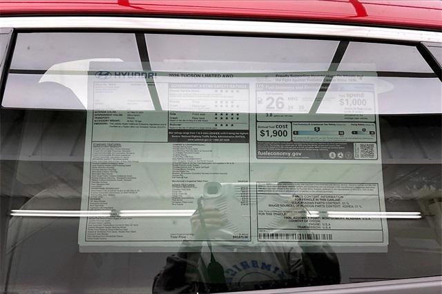 2026 Hyundai Tucson Limited AWD