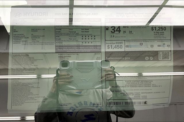 2026 Hyundai Santa Fe Hybrid SE