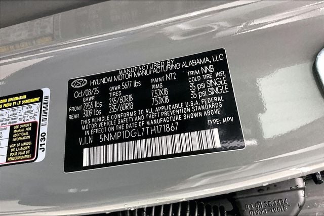 2026 Hyundai Santa Fe SE AWD