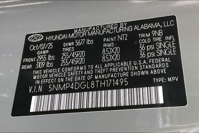 2026 Hyundai Santa Fe Limited AWD