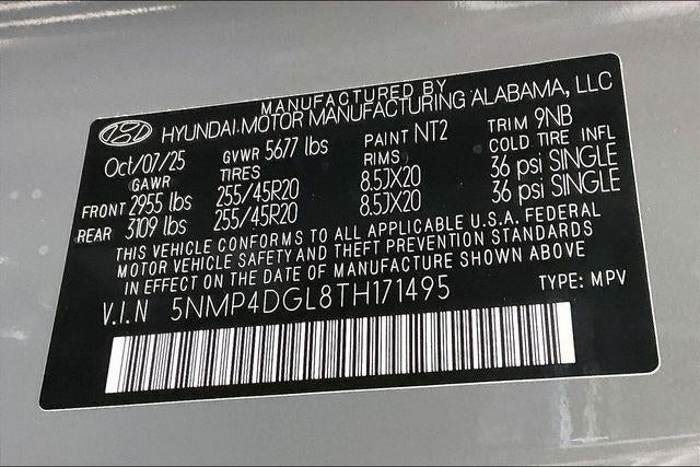 2026 Hyundai Santa Fe Limited AWD