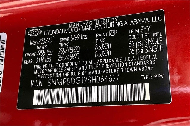 2025 Hyundai Santa Fe Hybrid Calligraphy