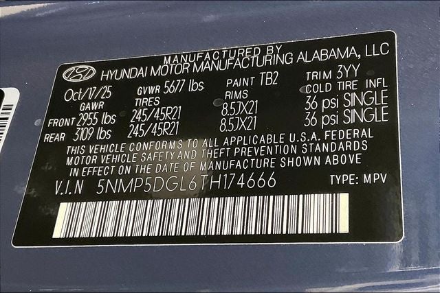 2026 Hyundai Santa Fe Calligraphy AWD