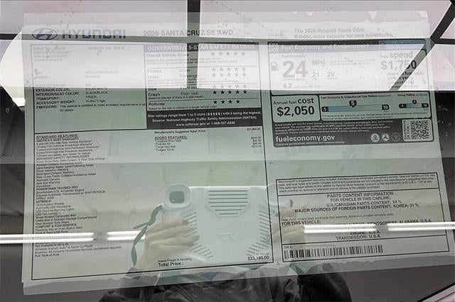 2026 Hyundai Santa Cruz SE AWD