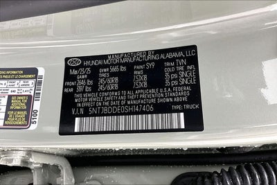 2025 Hyundai Santa Cruz SEL