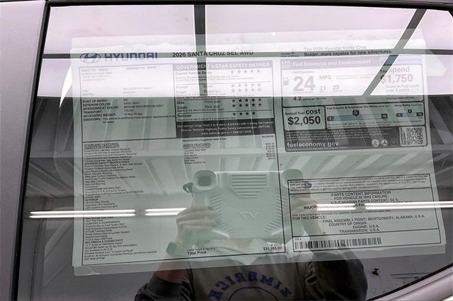 2026 Hyundai Santa Cruz SEL AWD