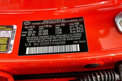 2026 Hyundai Santa Cruz XRT