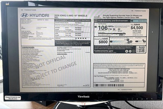 2026 Hyundai IONIQ 5 SEL