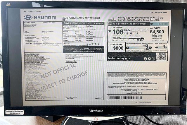 2026 Hyundai IONIQ 5 SEL