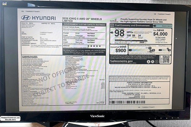 2026 Hyundai IONIQ 5 Limited