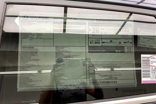 2026 Hyundai Kona Limited AWD