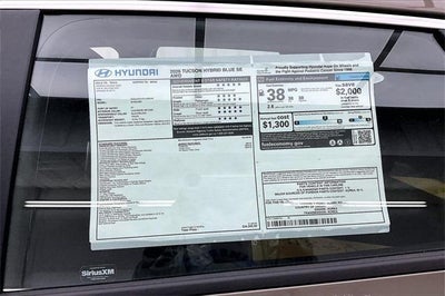 2026 Hyundai Tucson Hybrid Blue