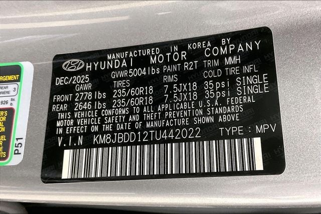 2026 Hyundai Tucson Hybrid SEL AWD