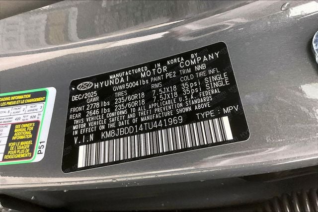 2026 Hyundai Tucson Hybrid SEL AWD