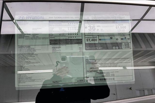 2026 Hyundai Tucson Hybrid SEL AWD