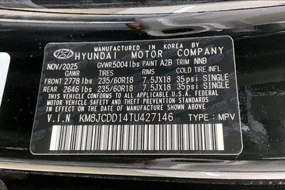 2026 Hyundai Tucson Hybrid SEL Convenience