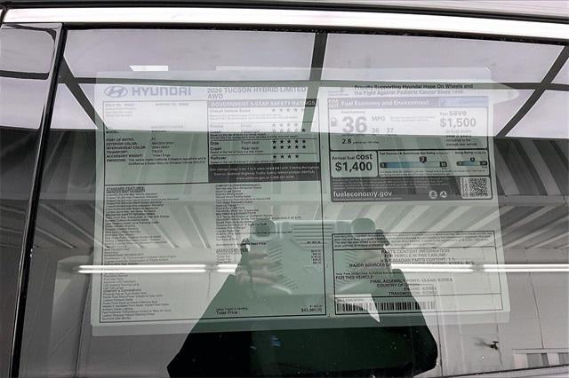 2026 Hyundai Tucson Hybrid Limited