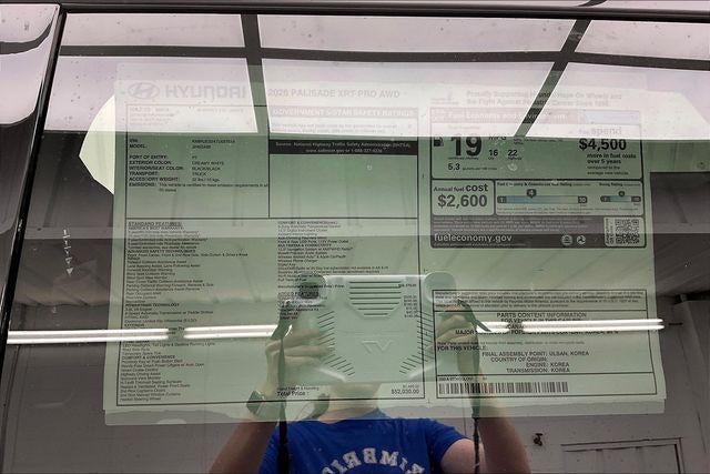 2026 Hyundai Palisade XRT Pro