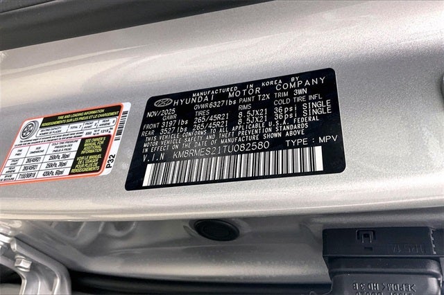 2026 Hyundai Palisade Calligraphy AWD