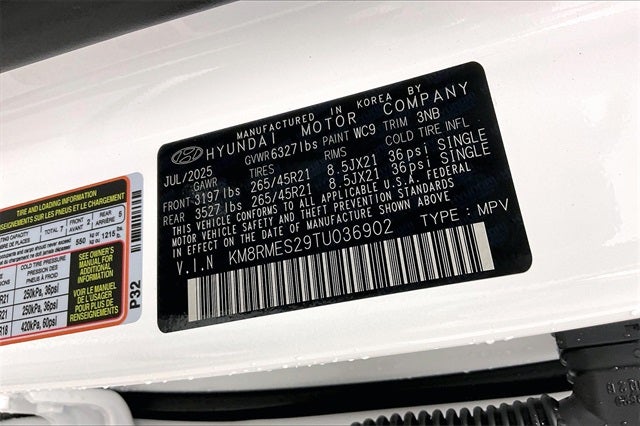 2026 Hyundai Palisade Calligraphy AWD