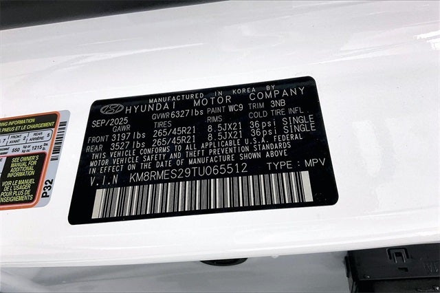 2026 Hyundai Palisade Calligraphy AWD