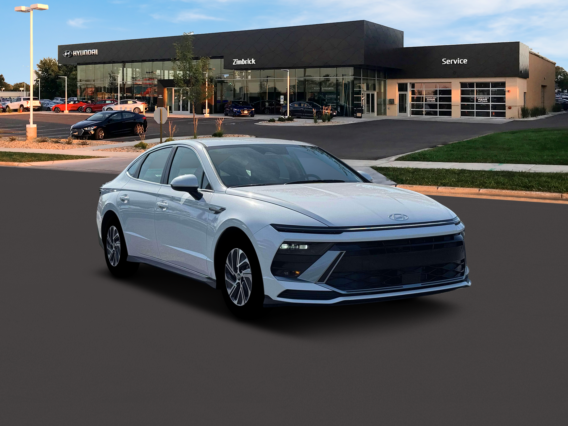 2026 Hyundai Sonata Hybrid Blue