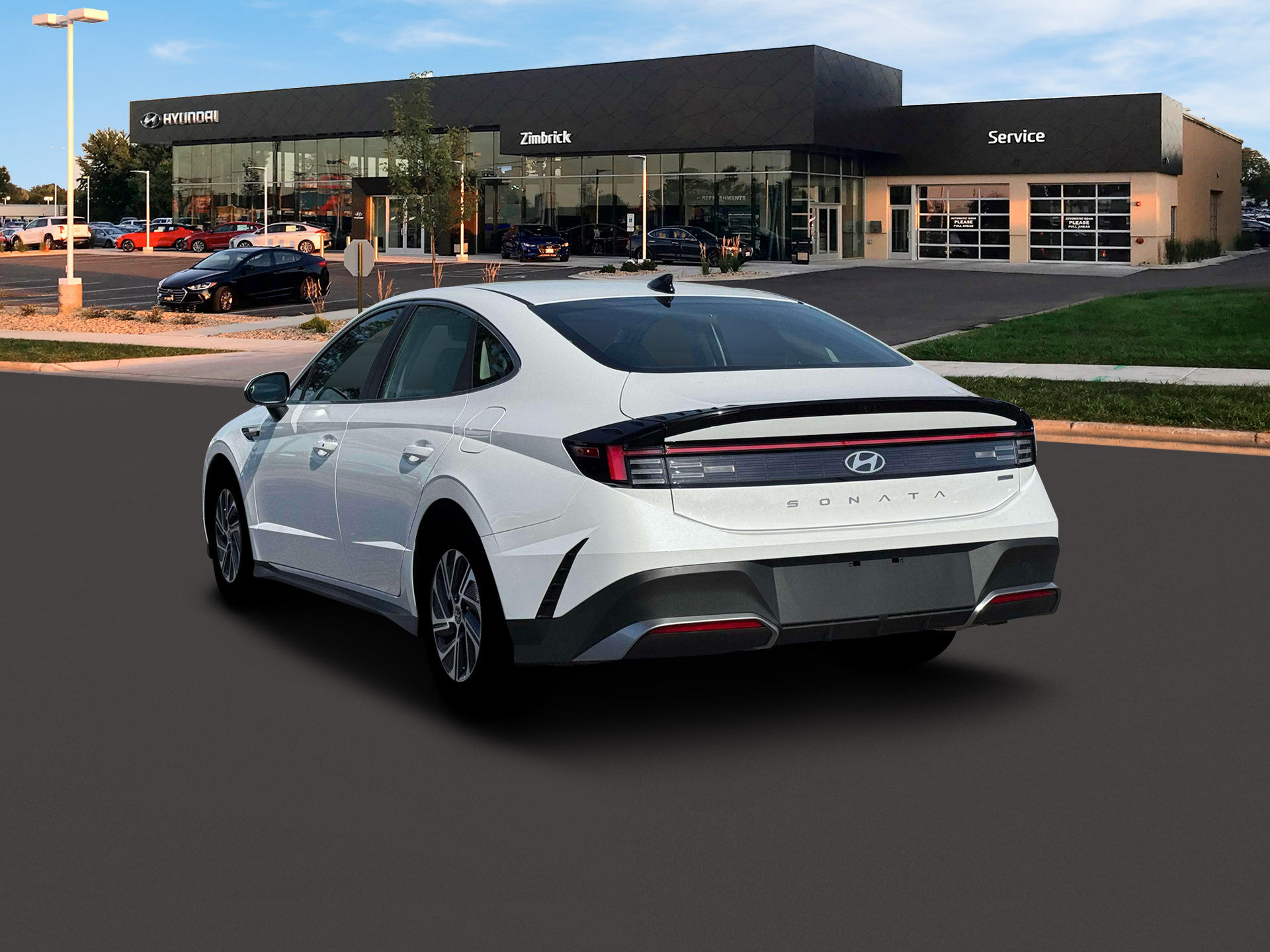 2026 Hyundai Sonata Hybrid Blue