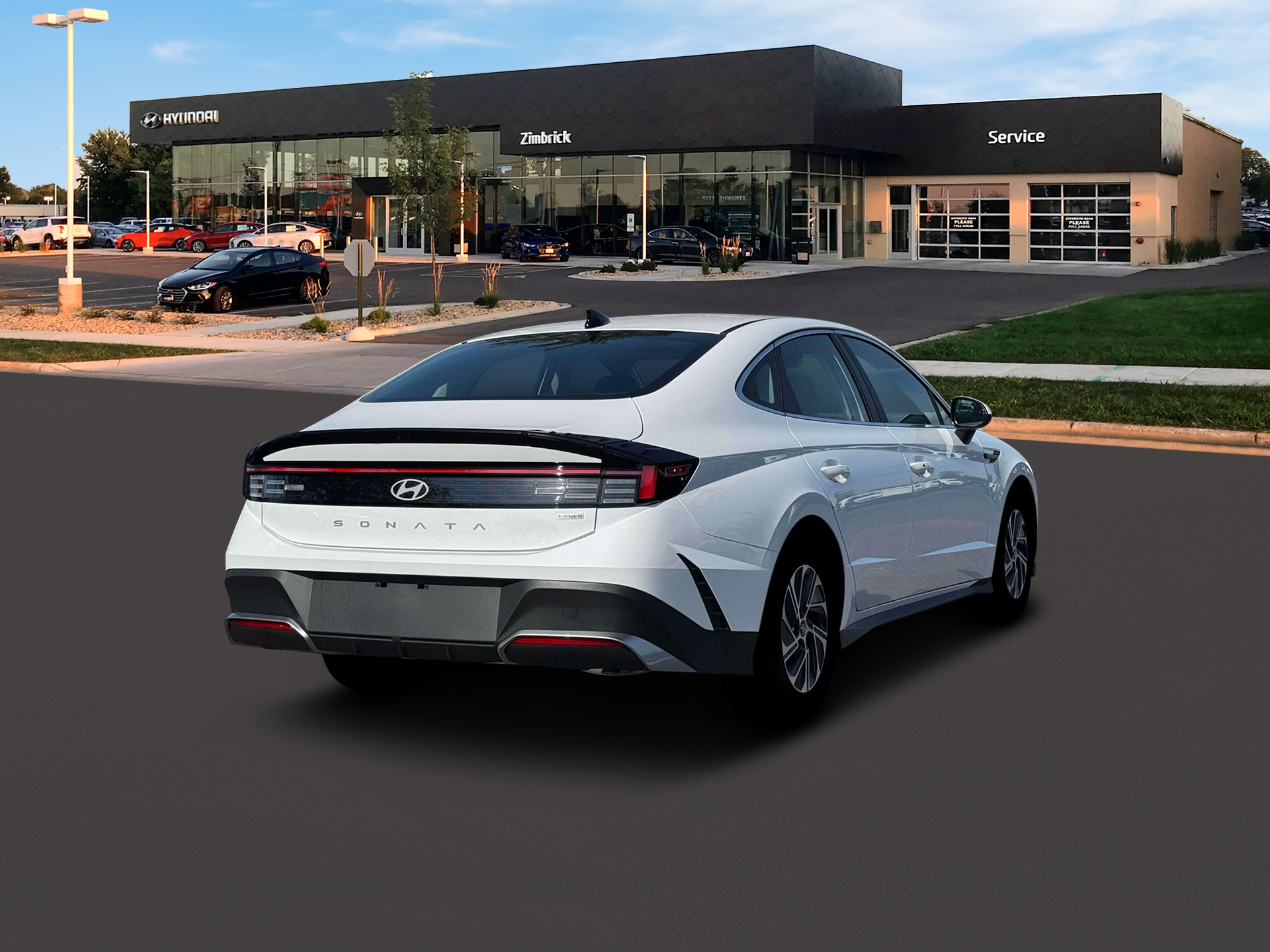 2026 Hyundai Sonata Hybrid Blue