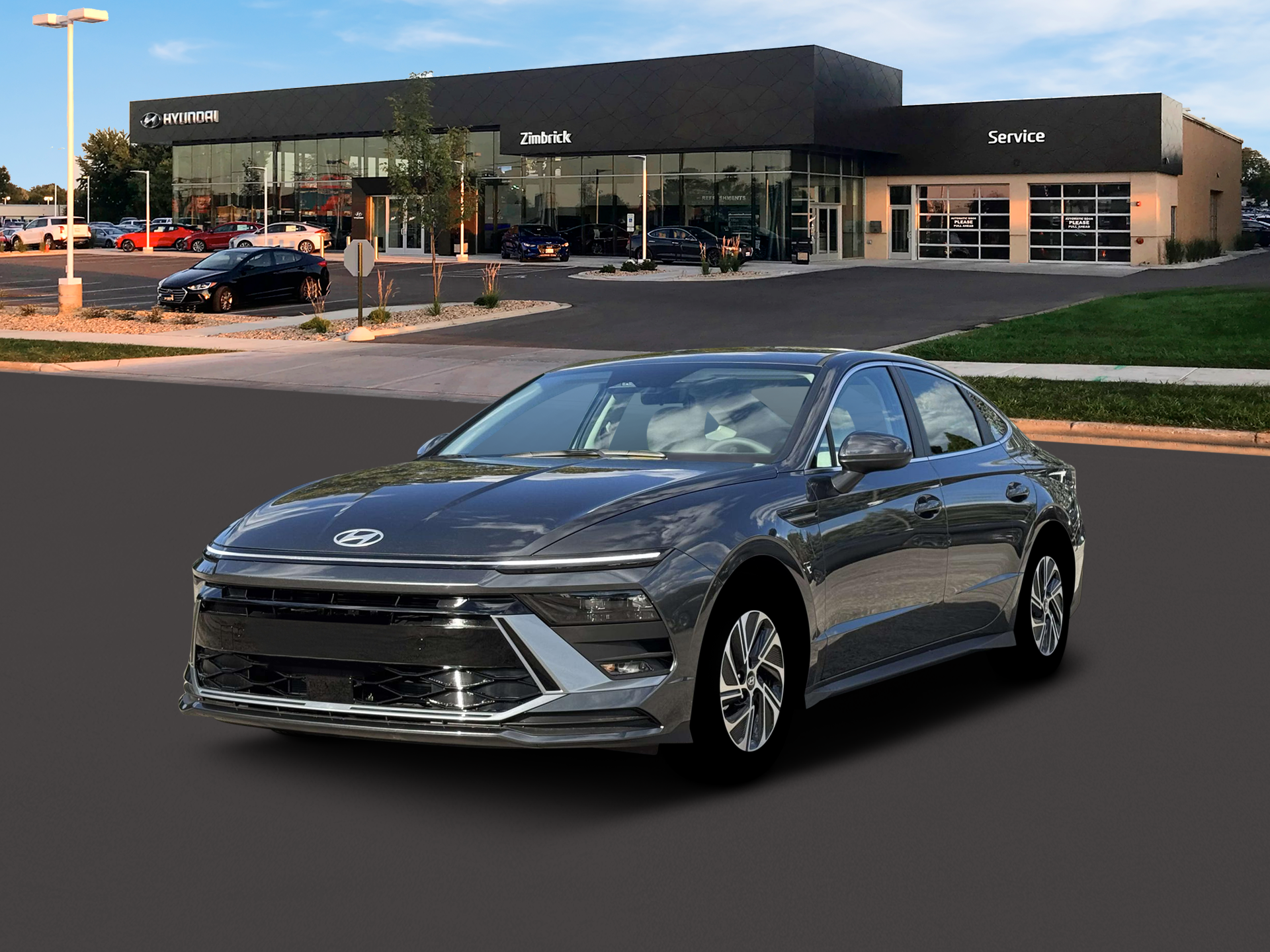 2026 Hyundai Sonata Hybrid Blue