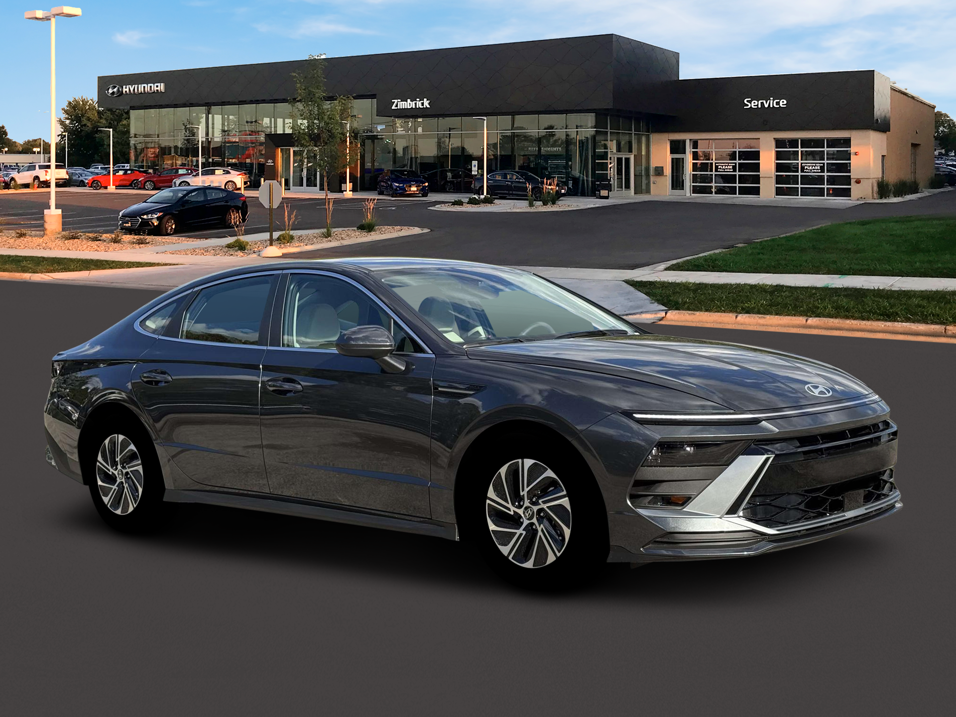 2026 Hyundai Sonata Hybrid Blue