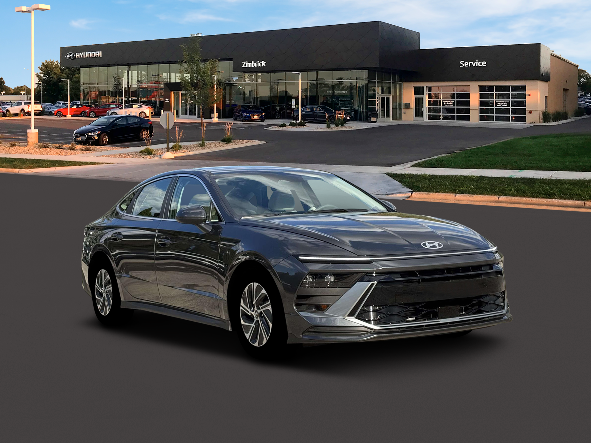 2026 Hyundai Sonata Hybrid Blue