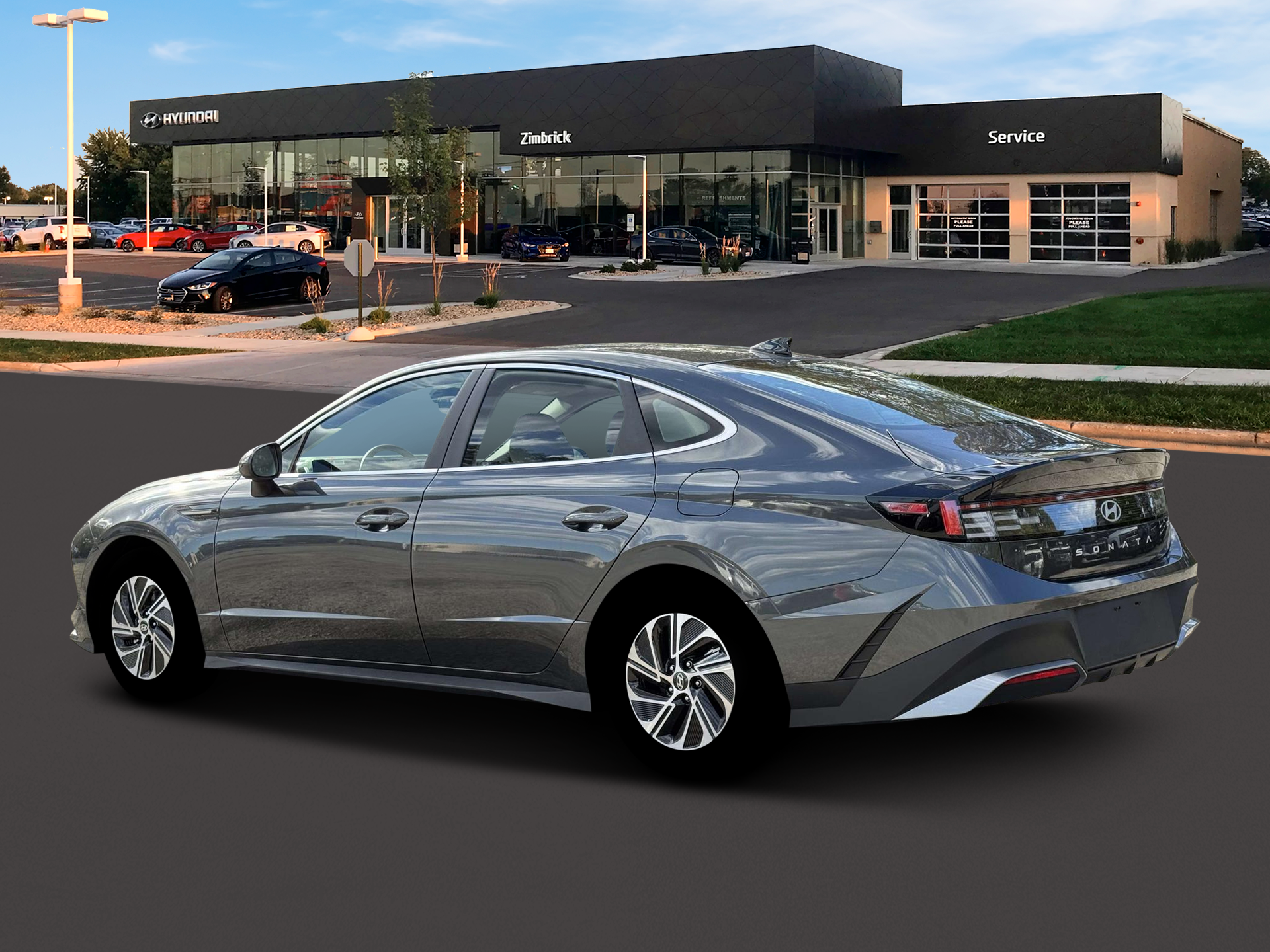 2026 Hyundai Sonata Hybrid Blue