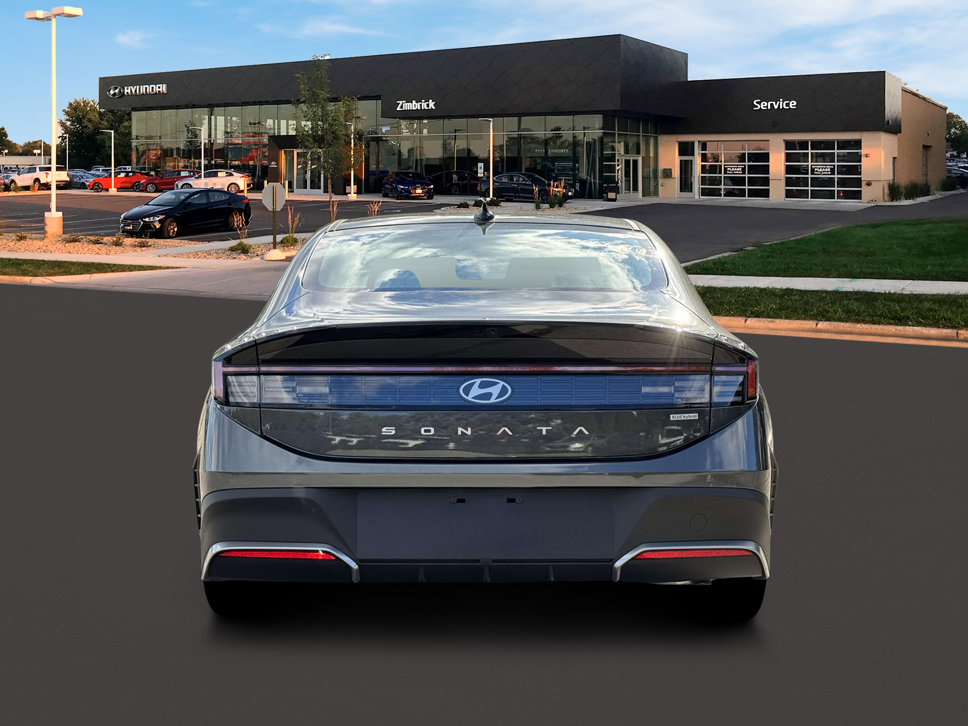 2026 Hyundai Sonata Hybrid Blue