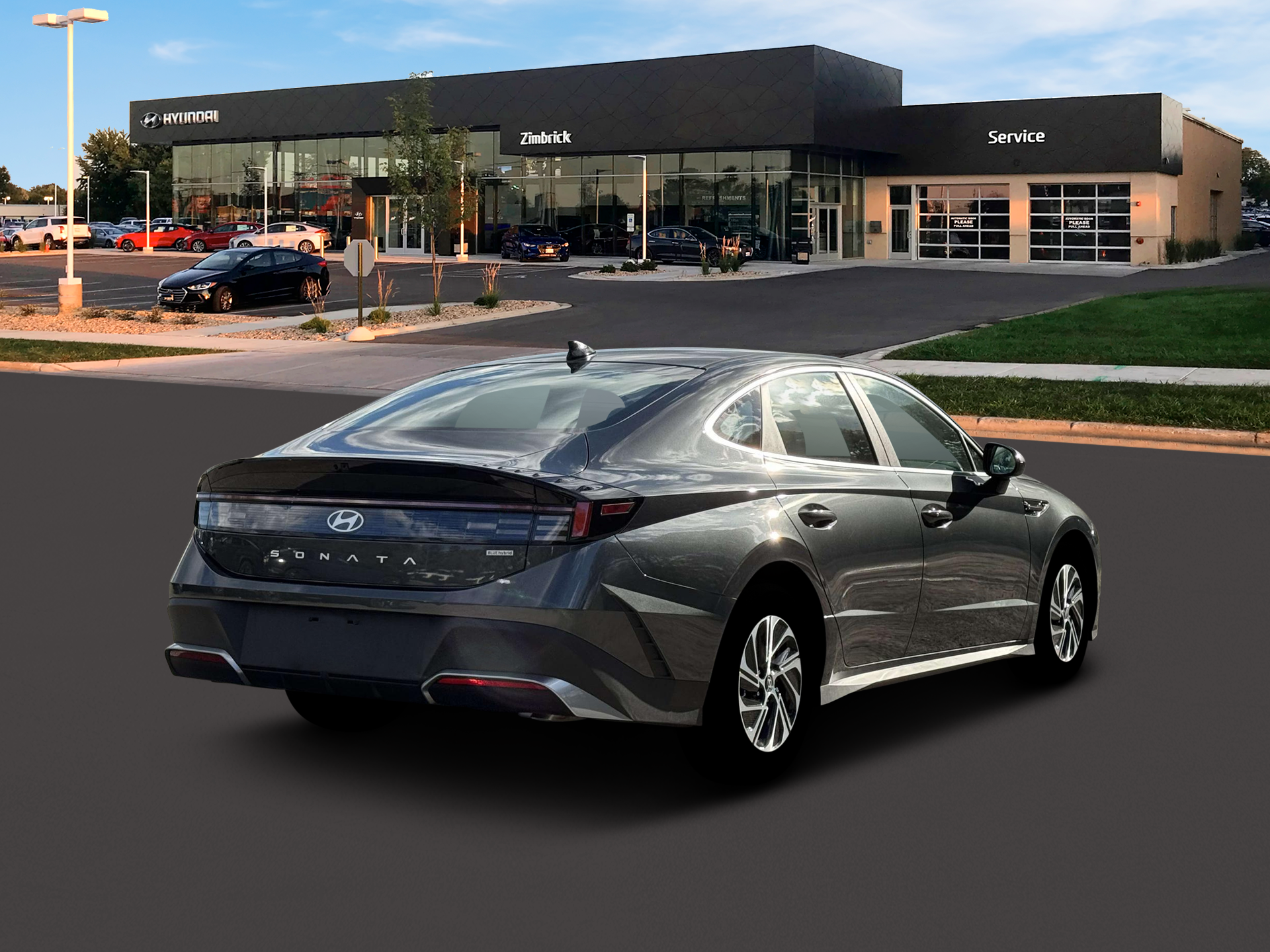 2026 Hyundai Sonata Hybrid Blue