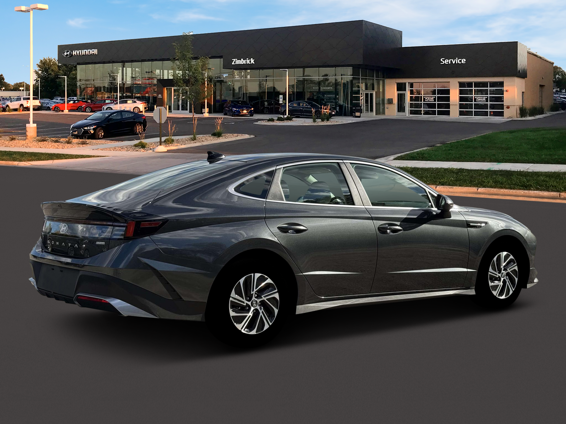 2026 Hyundai Sonata Hybrid Blue