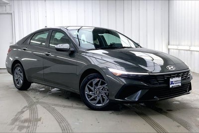 2025 Hyundai Elantra Hybrid Blue