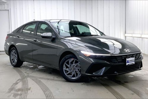 2025 Hyundai Elantra Hybrid Blue