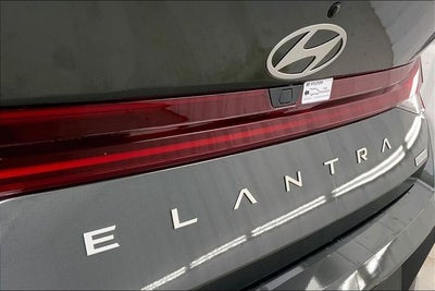 2025 Hyundai Elantra Hybrid Blue