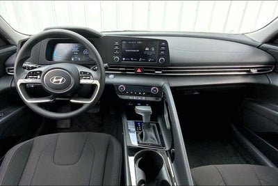 2025 Hyundai Elantra Hybrid Blue