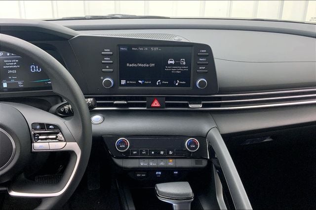 2025 Hyundai Elantra Hybrid Blue