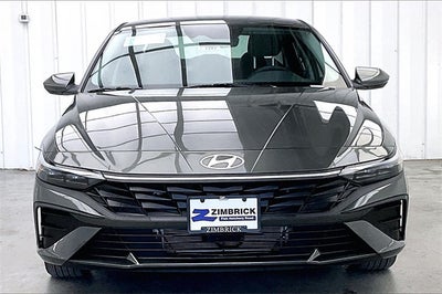 2026 Hyundai Elantra Hybrid Blue