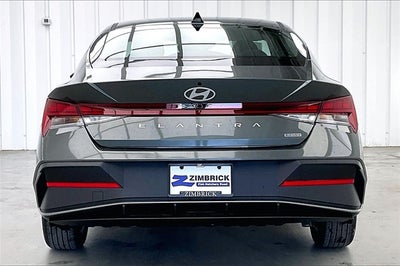 2026 Hyundai Elantra Hybrid Blue