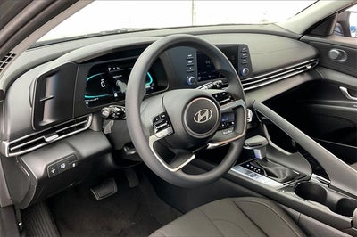 2026 Hyundai Elantra Hybrid Blue