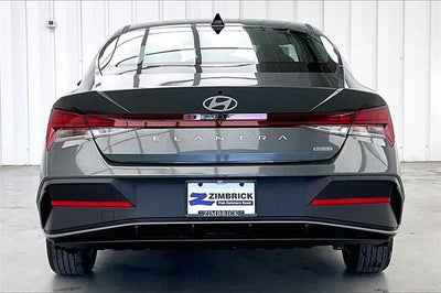 2026 Hyundai Elantra Hybrid Blue